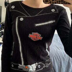 Super cute Harley-Davidson top